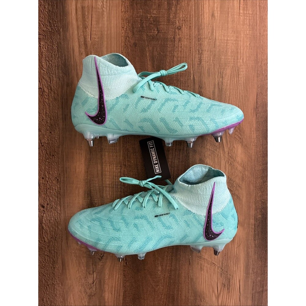 Nike Phantom Luna Elite SG-Pro Blue Soccer Cleats Women Size 10 Men 8.5 Bosnia